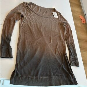 Peruvian Connection Tan Knit Top